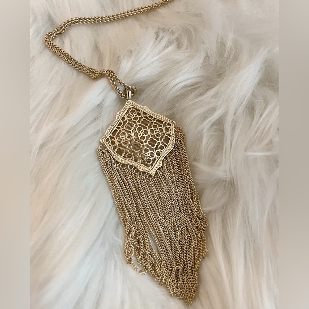 Kendra Scott Kingston Gold Necklace